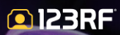 123RF logo