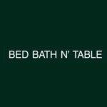 Bed Bath N' Table coupon codes