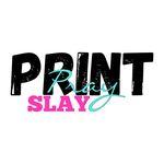 Print Pray Slay logo